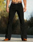 Duncan | Retro Flared Trousers