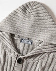 Graham | Cable-Knit Hooded Cardigan
