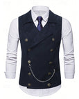Edmund | Double-Breasted Tailored Waistcoat