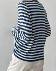 Winifred | Relaxed-Fit Striped Long Sleeve Top