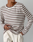 Winifred | Relaxed-Fit Striped Long Sleeve Top