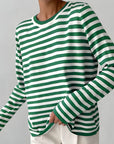 Winifred | Relaxed-Fit Striped Long Sleeve Top