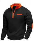 Keith | Quarter-Zip Colour Block Pullover