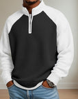 Lincoln | Textured Quarter-Zip Pullover