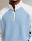 Lincoln | Textured Quarter-Zip Pullover