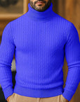 Rupert | Cable Knit Turtleneck Sweater