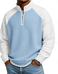 Lincoln | Textured Quarter-Zip Pullover