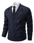 Weston | Refined Argyle Cardigan