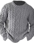 Ellis | Cable Knit Crew Neck Sweater