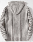 Graham | Cable-Knit Hooded Cardigan