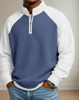 Lincoln | Textured Quarter-Zip Pullover