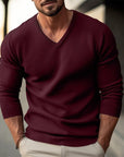 Reginald | Refined V-Neck Sweater