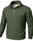 Conrad | Textured Half-Button Pullover