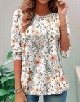 Miriam | Floral Long-Sleeve Top