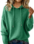 Delphine | Relaxed Hooded Knit Sweater