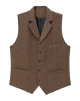 Gerard | Herringbone Tailored Waistcoat