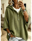 Brooklyn | Relaxed Hooded Knit Sweater