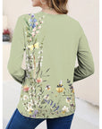 Miriam | Floral Long-Sleeve Top
