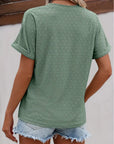 Elegant Short Sleeve Top