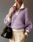 Cecily | Relaxed Half-Zip Sweater