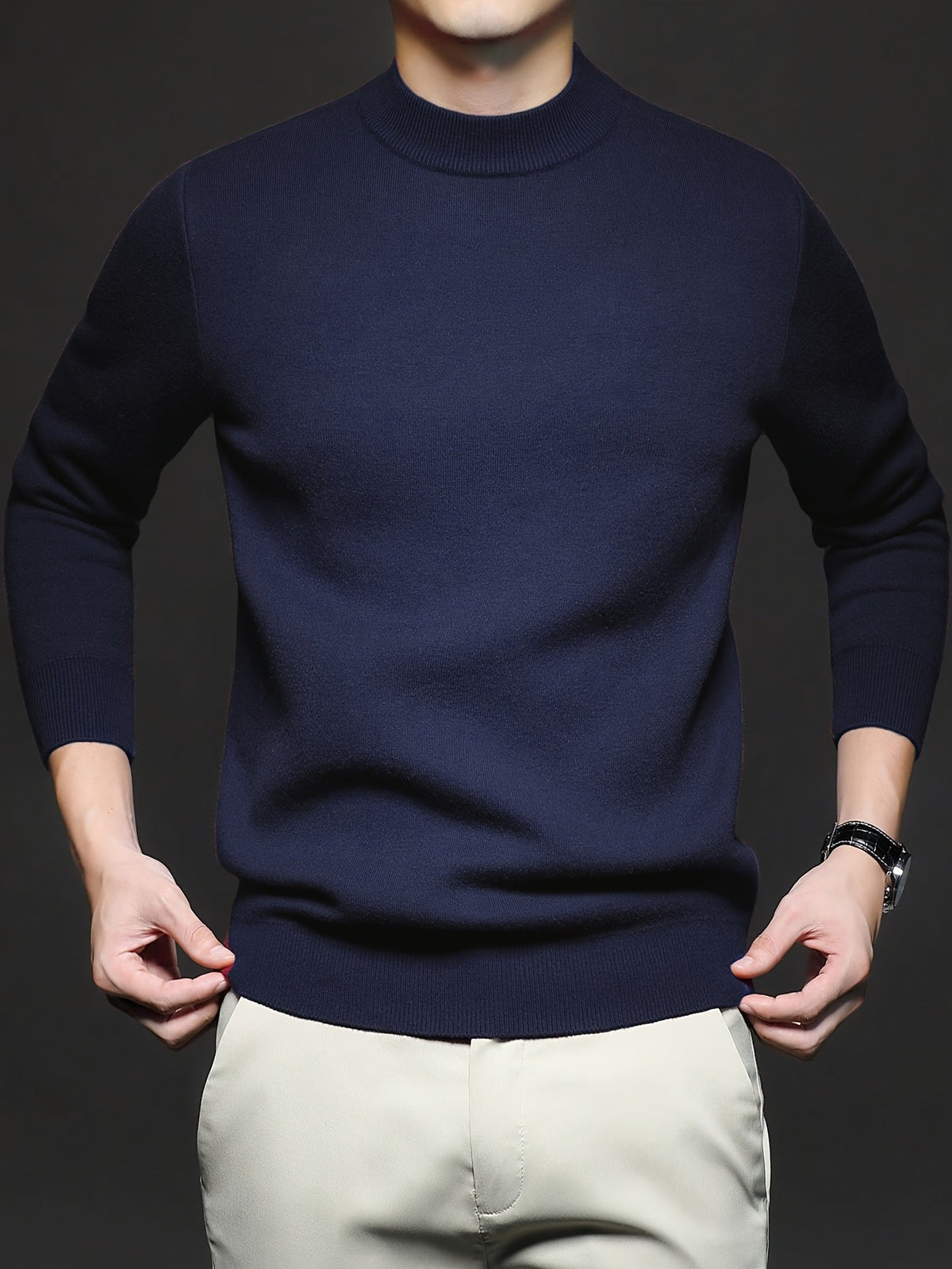 Everett | Refined High-Neck Sweater