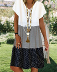 Stylish Floral Print Dress