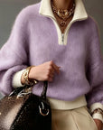 Cecily | Relaxed Half-Zip Sweater