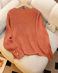 Verity | Ribbed V-Neck Sweater