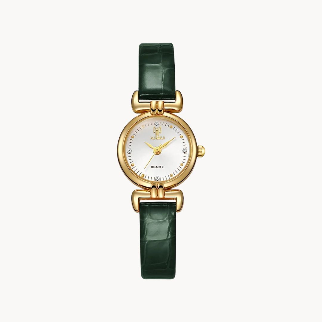 Stylish Daniela Watch with Soft Leather Detail