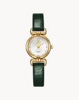 Stylish Daniela Watch with Soft Leather Detail