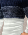 Graham | Color-Block Crew Neck Sweater