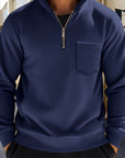 Emmett | Refined Half-Zip Pullover