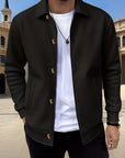 Foster | Textured Button-Up Jacket