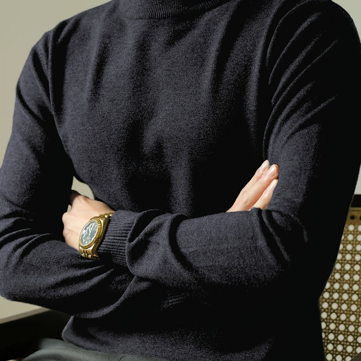 Everett | Refined High-Neck Sweater