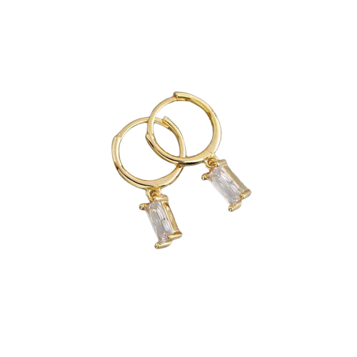 Odette Stud and Drop Earrings Set