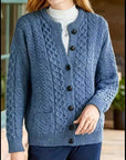 Fern | Textured Button-Front Cardigan