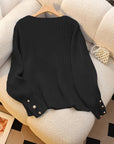 Verity | Ribbed V-Neck Sweater