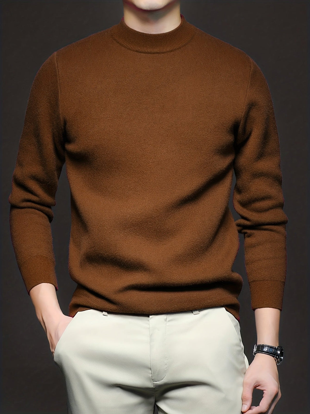 Everett | Refined High-Neck Sweater