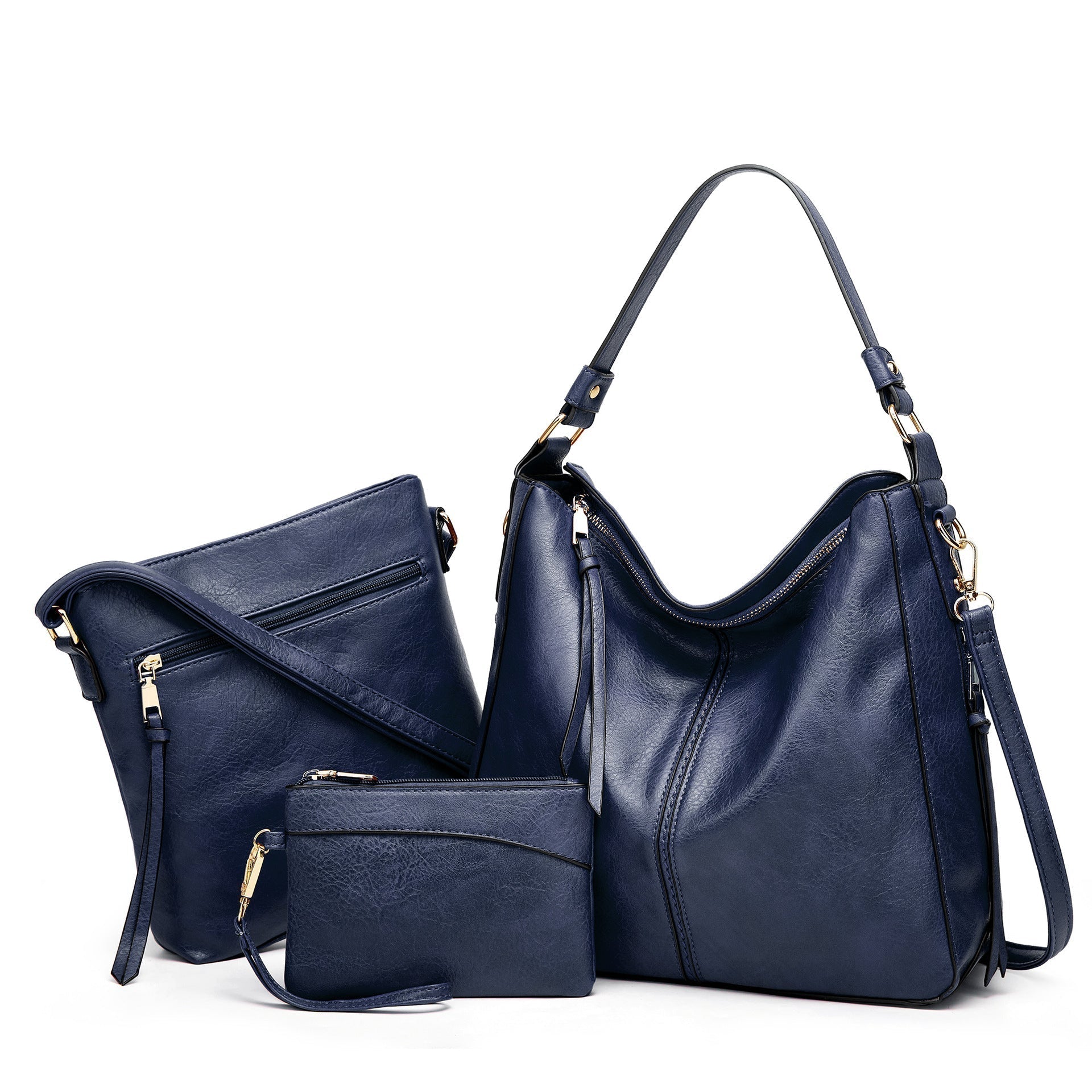 Stylish Leather Bag with Sleek Finish