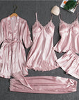 Lorelei | Elegant Lace-Trimmed Pajama Set