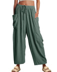 Comfy High Waist Loose Fit Trousers