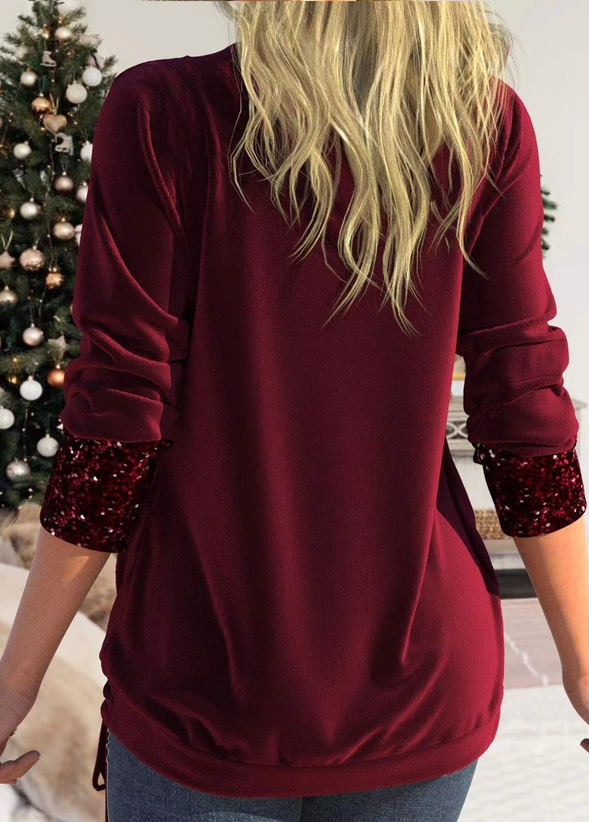 Elegant Sequin Detail Top