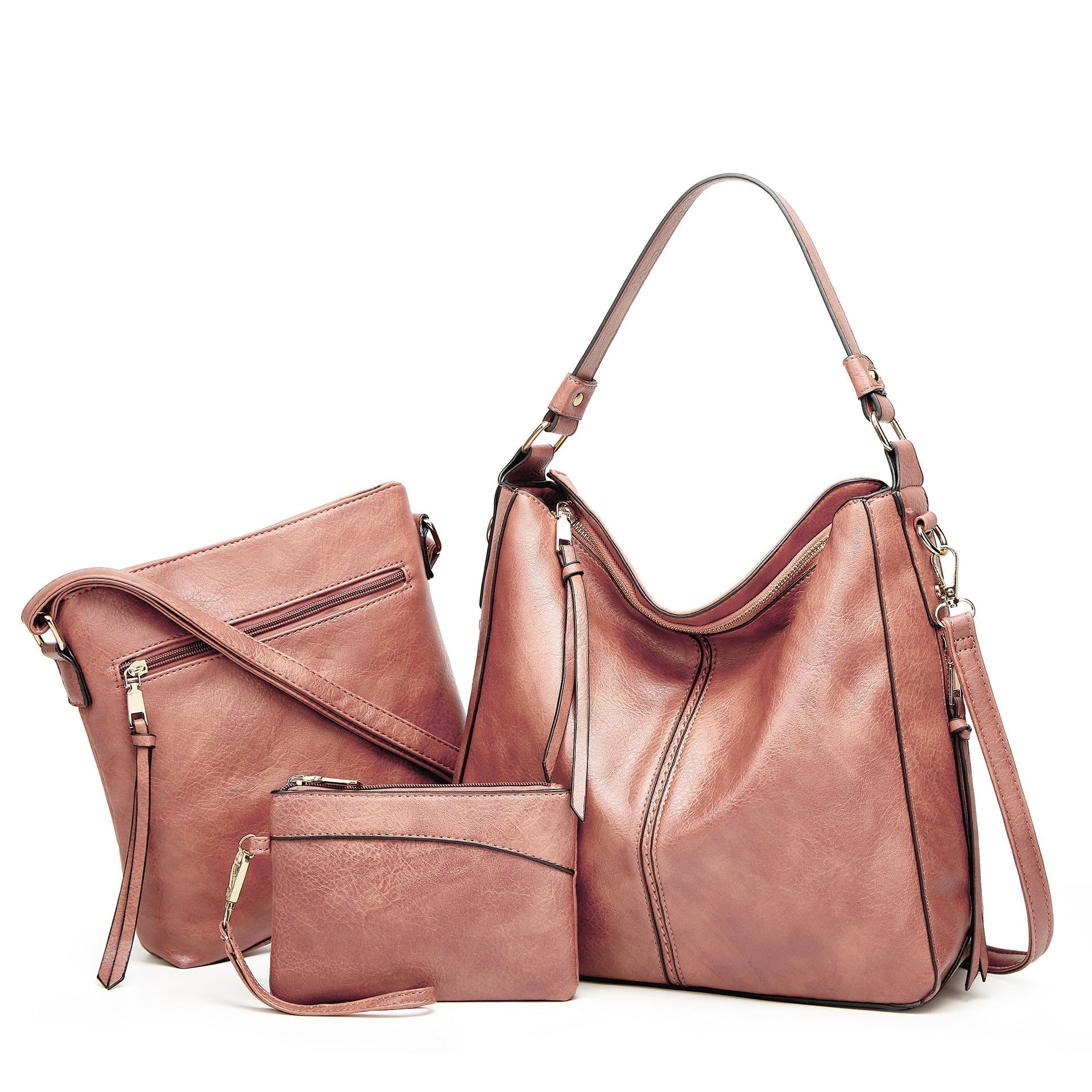 Stylish Leather Bag with Sleek Finish