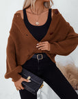 Women's Button-Down Knitted Cardigan
