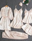 Lorelei | Elegant Lace-Trimmed Pajama Set