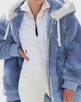 Sofia | Elegant Multicolor Warm Puffer jacket