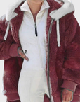 Sofia | Elegant Multicolor Warm Puffer jacket