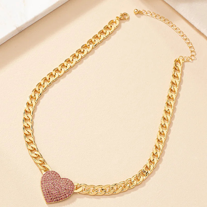 Heartfelt Elegance Necklace &amp; Bracelet Set
