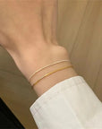 Gold & Silver Stainless Steel Chain Bracelet