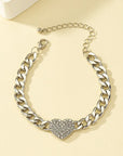 Heartfelt Elegance Necklace & Bracelet Set